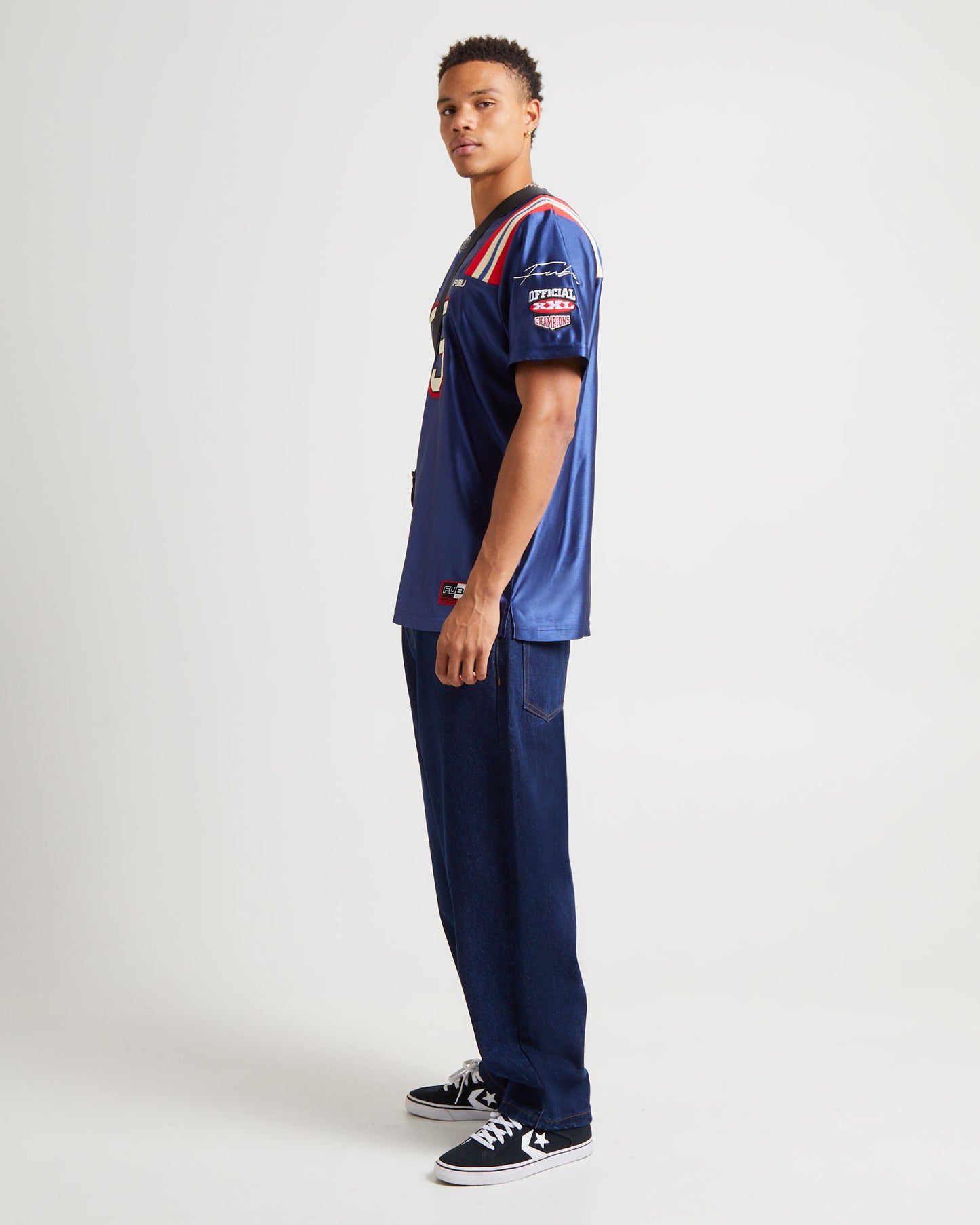 Corporate Football Jersey Navy