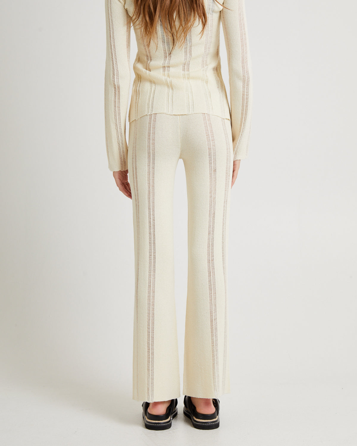 Ladder Knit Pants OAT