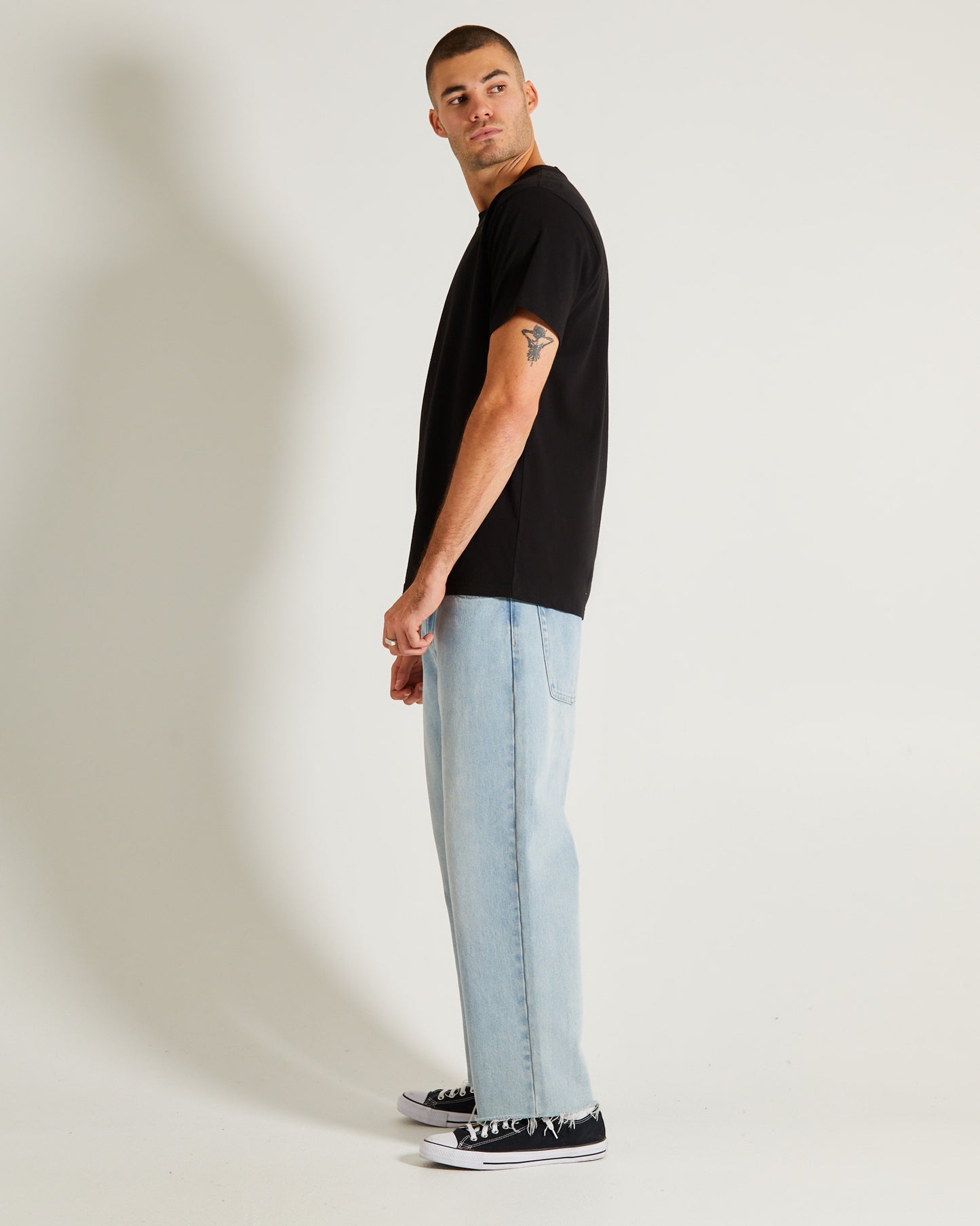 Basic Crew Neck Short Sleeve T-Shirt