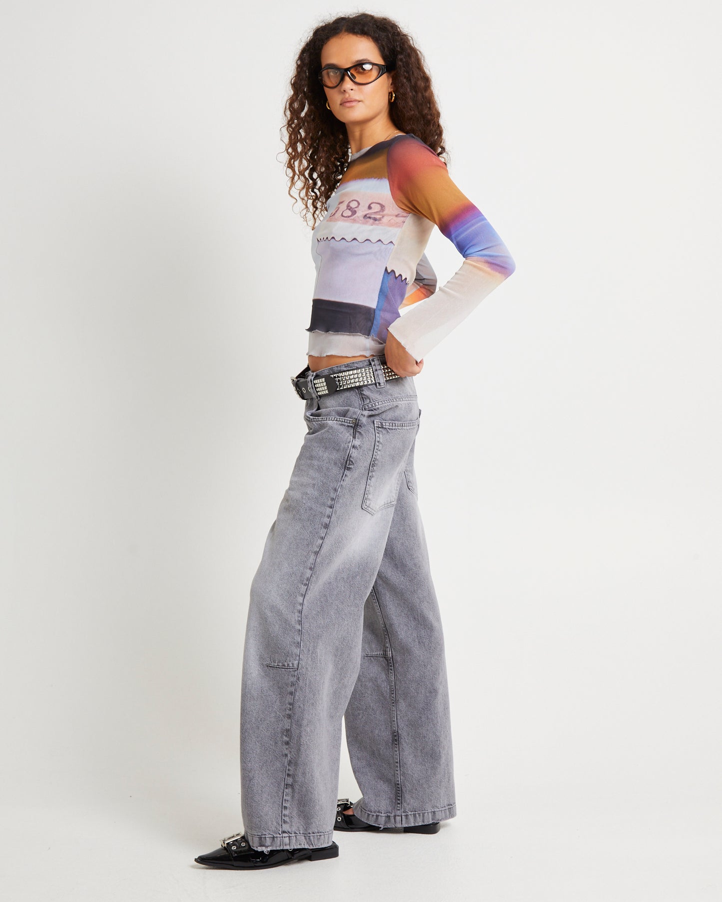 Film Print Long Sleeve Tee