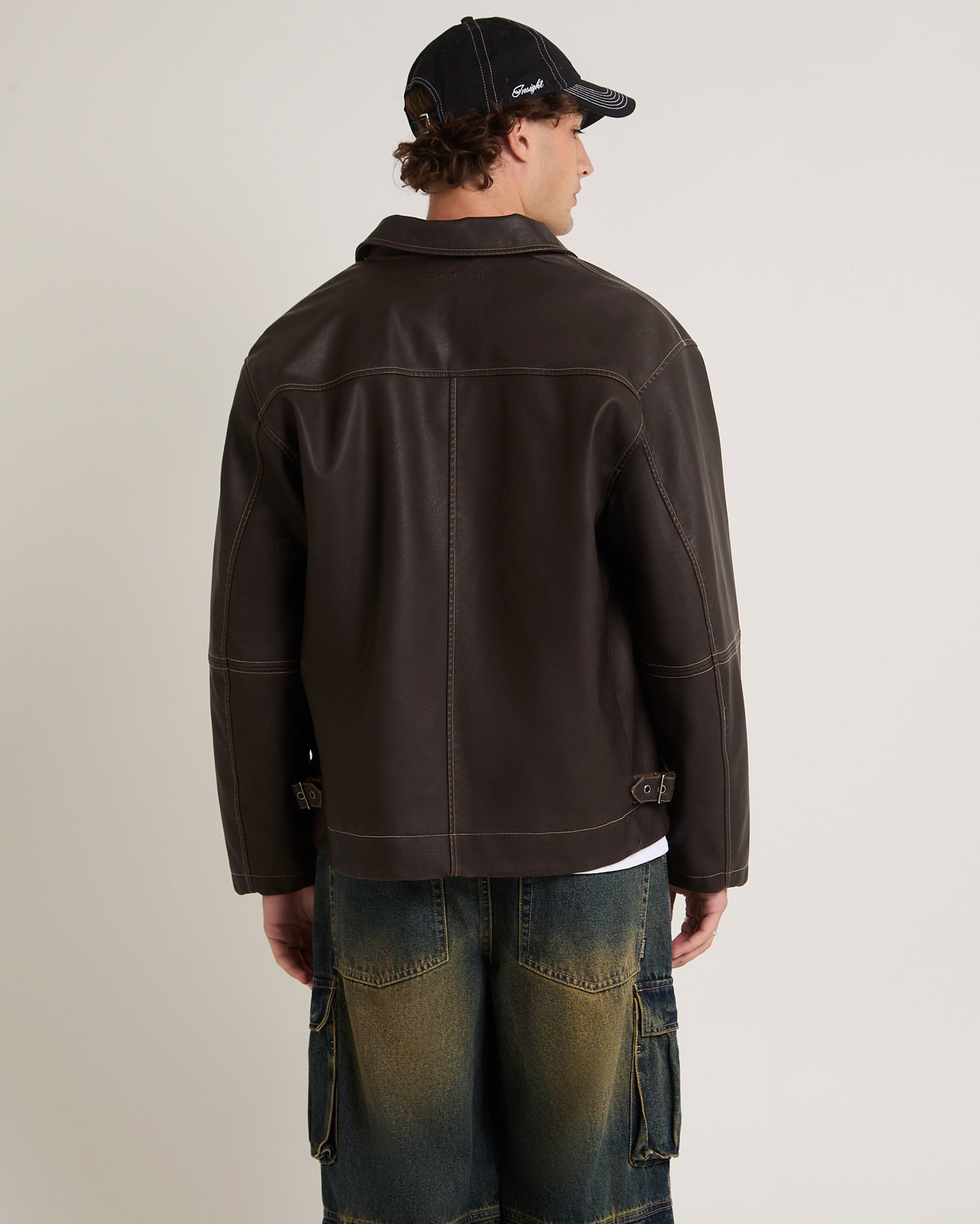 Corp PU Leather Jacket