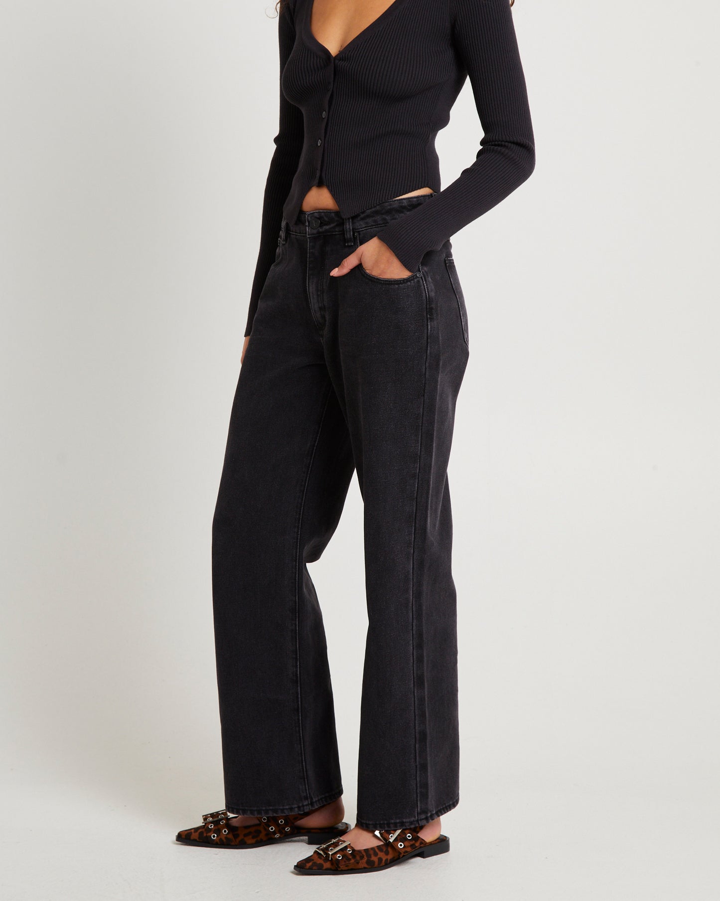95 Mid Baggy Petite Denim Jeans Heidi