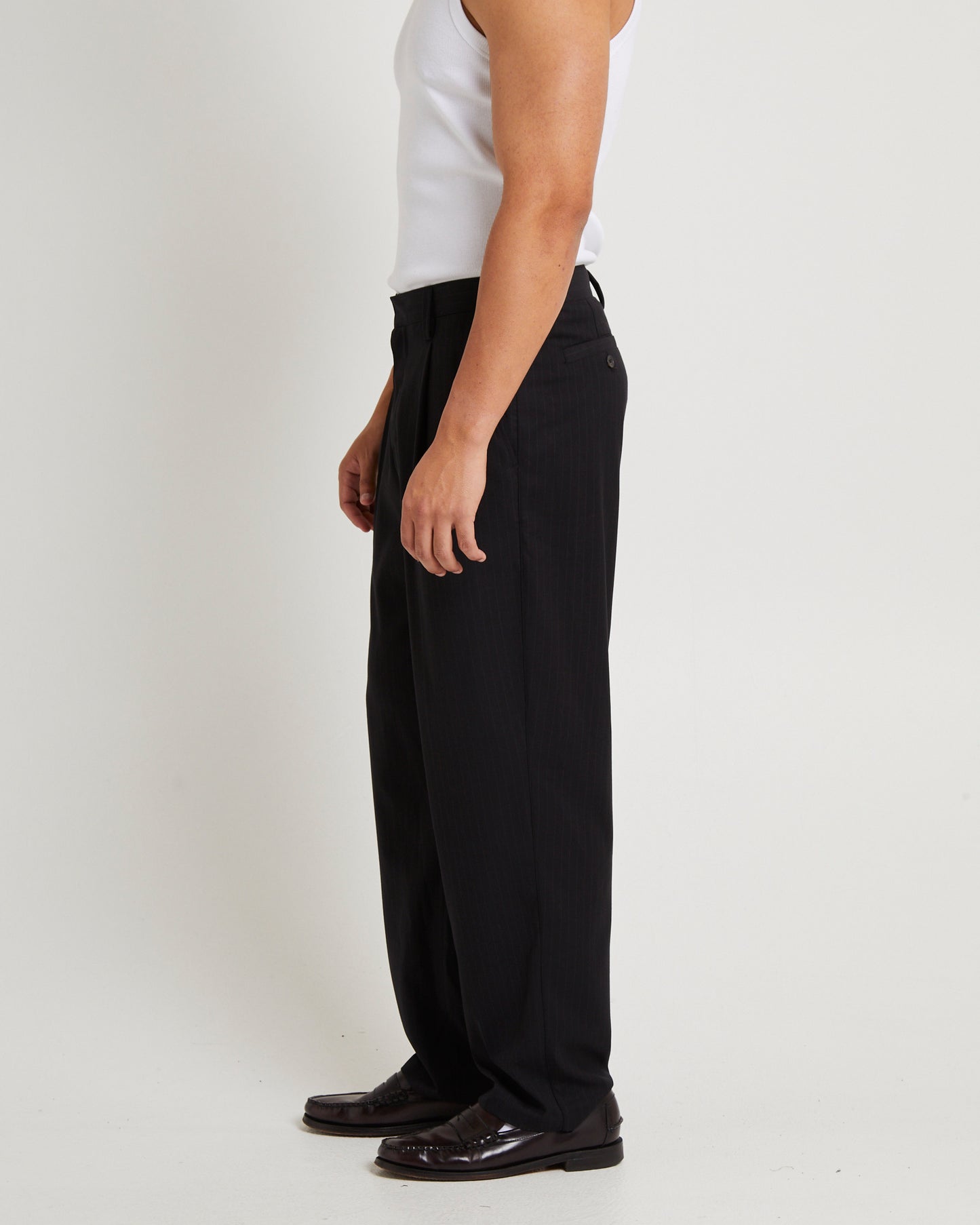 Blade Pleated Trouser