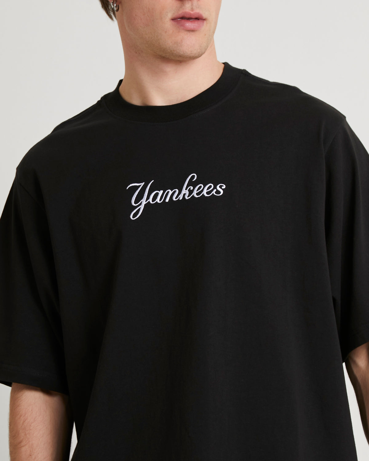 Mid-Script Heavyweight T-Shirt BLACK
