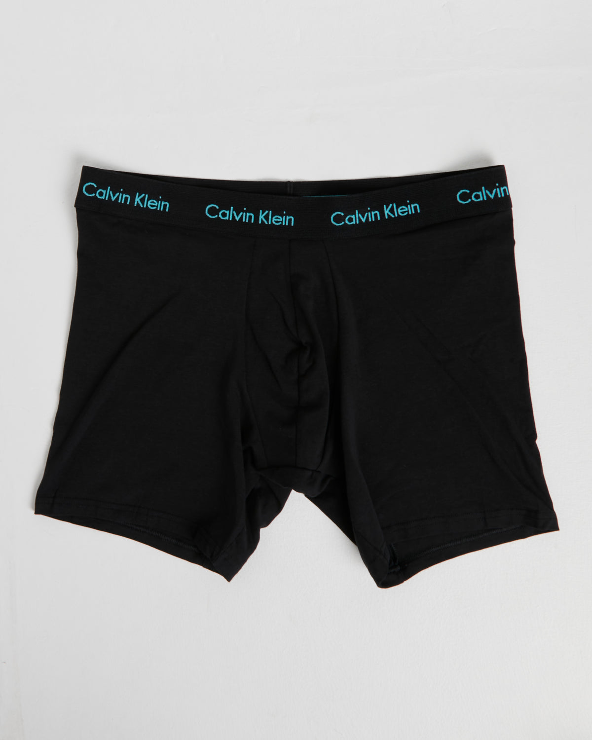 Cotton Stretch 3-Pack Boxer Brief BLACK W/ WATER, GREY, BLUE