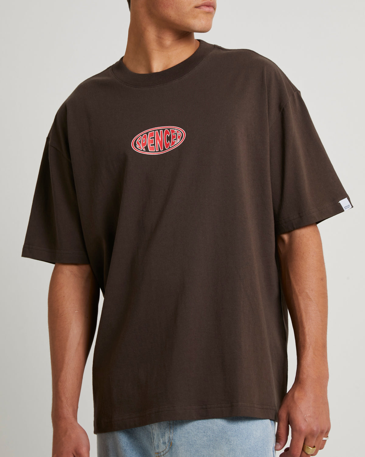 Fisheye T-Shirt BROWN