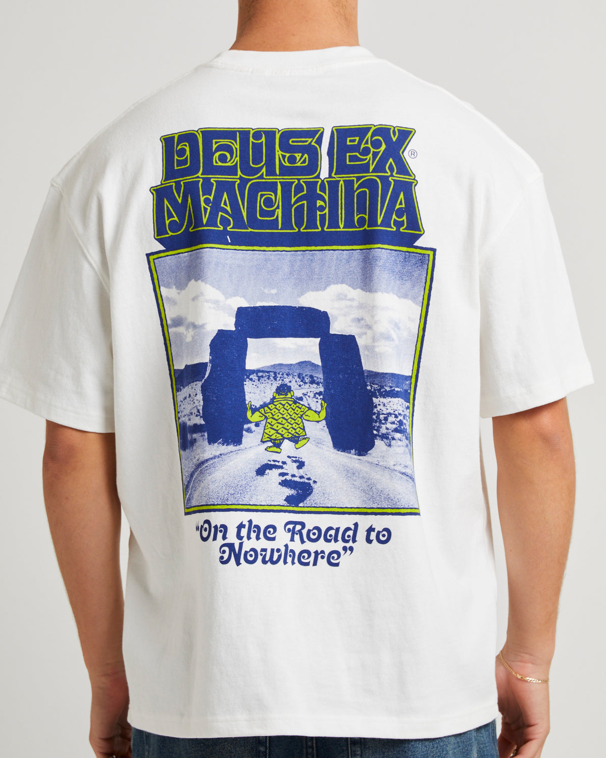 No Destination T-Shirt VINTAGE WHITE