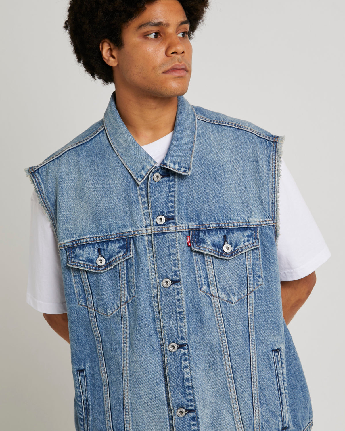 Relaxed Trucker Vest KENTUCKY BLUE VEST