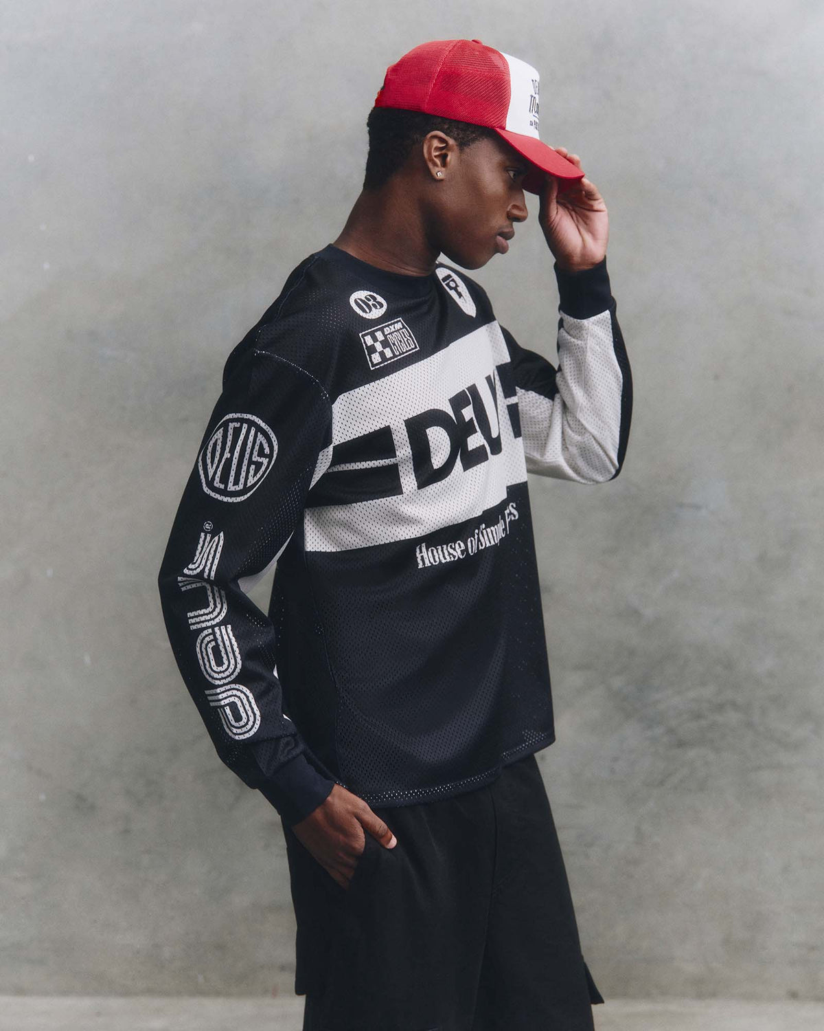 Off Road Moto Jersey Black
