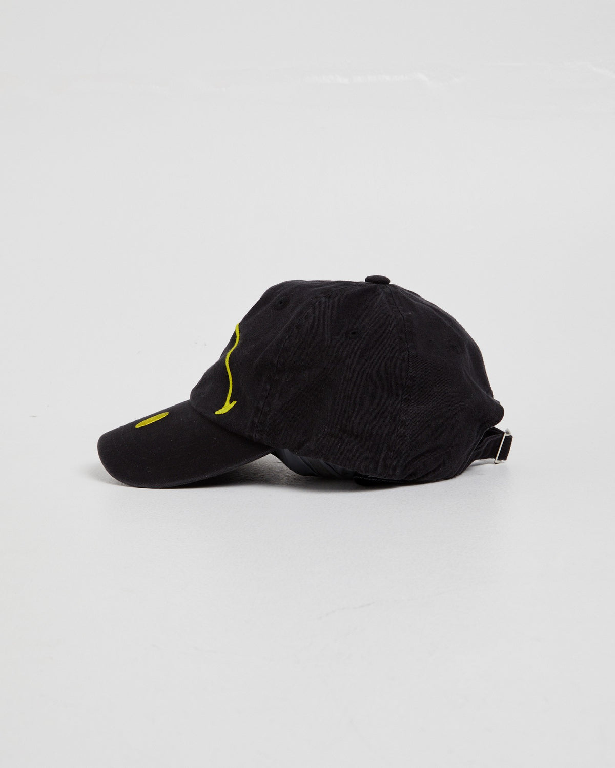 Insight x Smiley Beam Cap WASHED BLACK