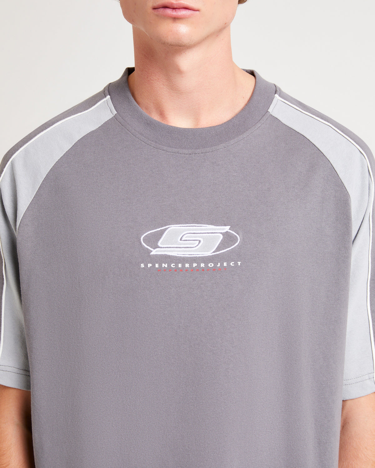 Glitch Y2K T-Shirt CHARCOAL