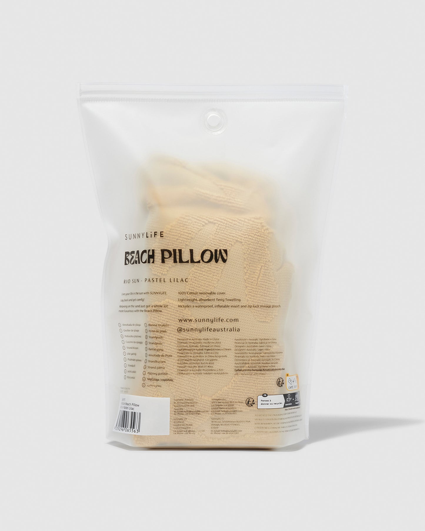 Inflatable Beach Pillow