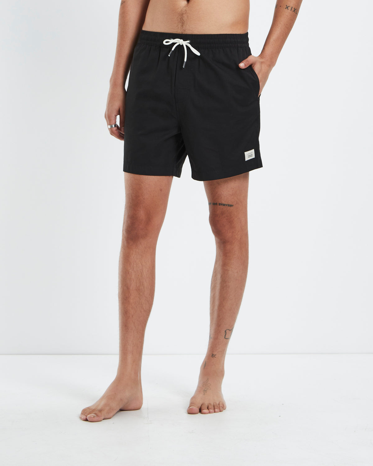 Newport Volley Boardshorts Black BLACK