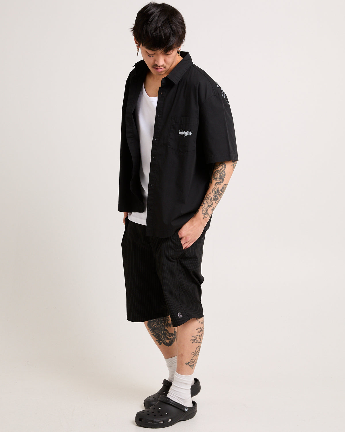 Yard Box Short Sleeve T-Shirt BLACK