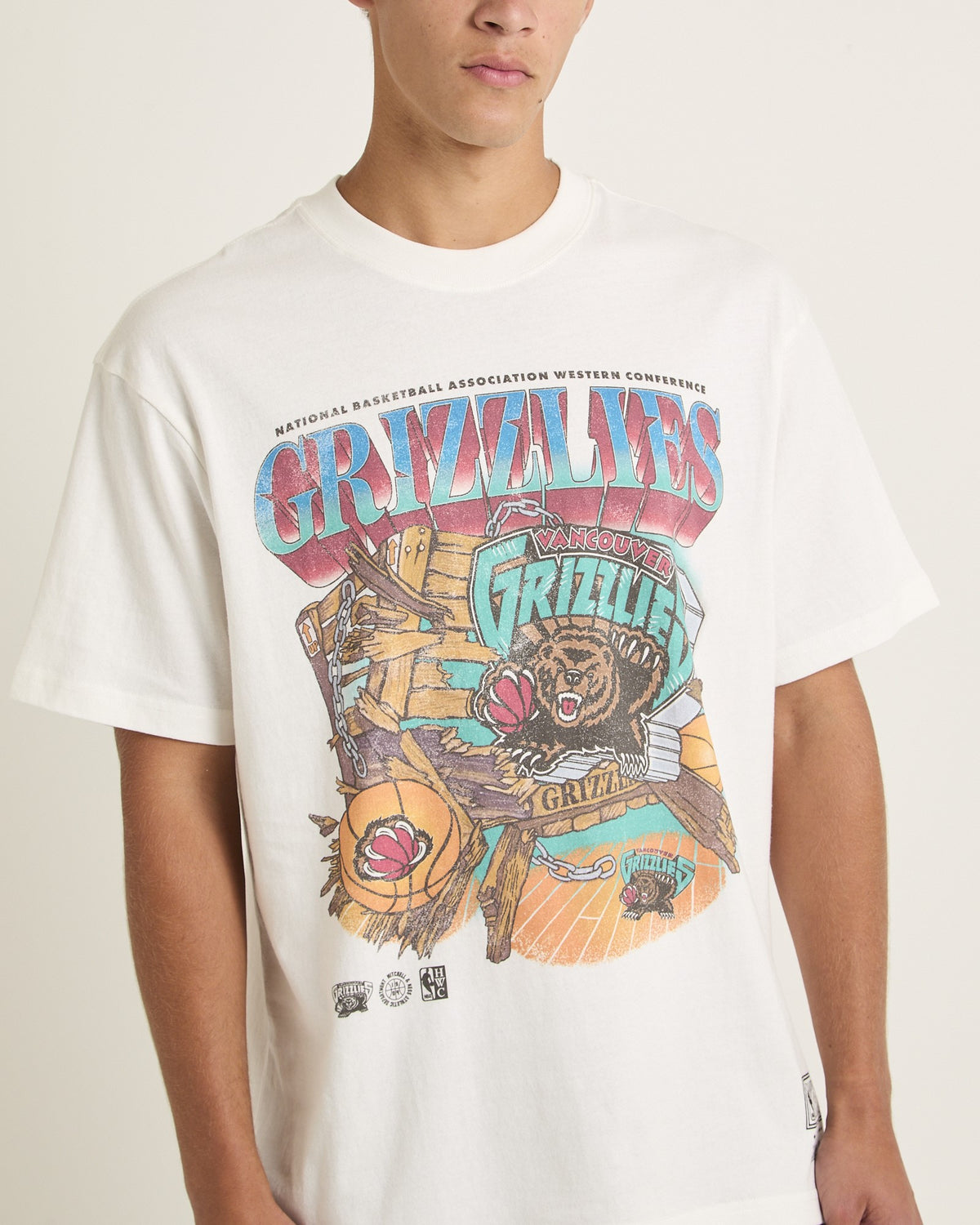 Bevel Burst T-Shirt VINTAGE WHITE