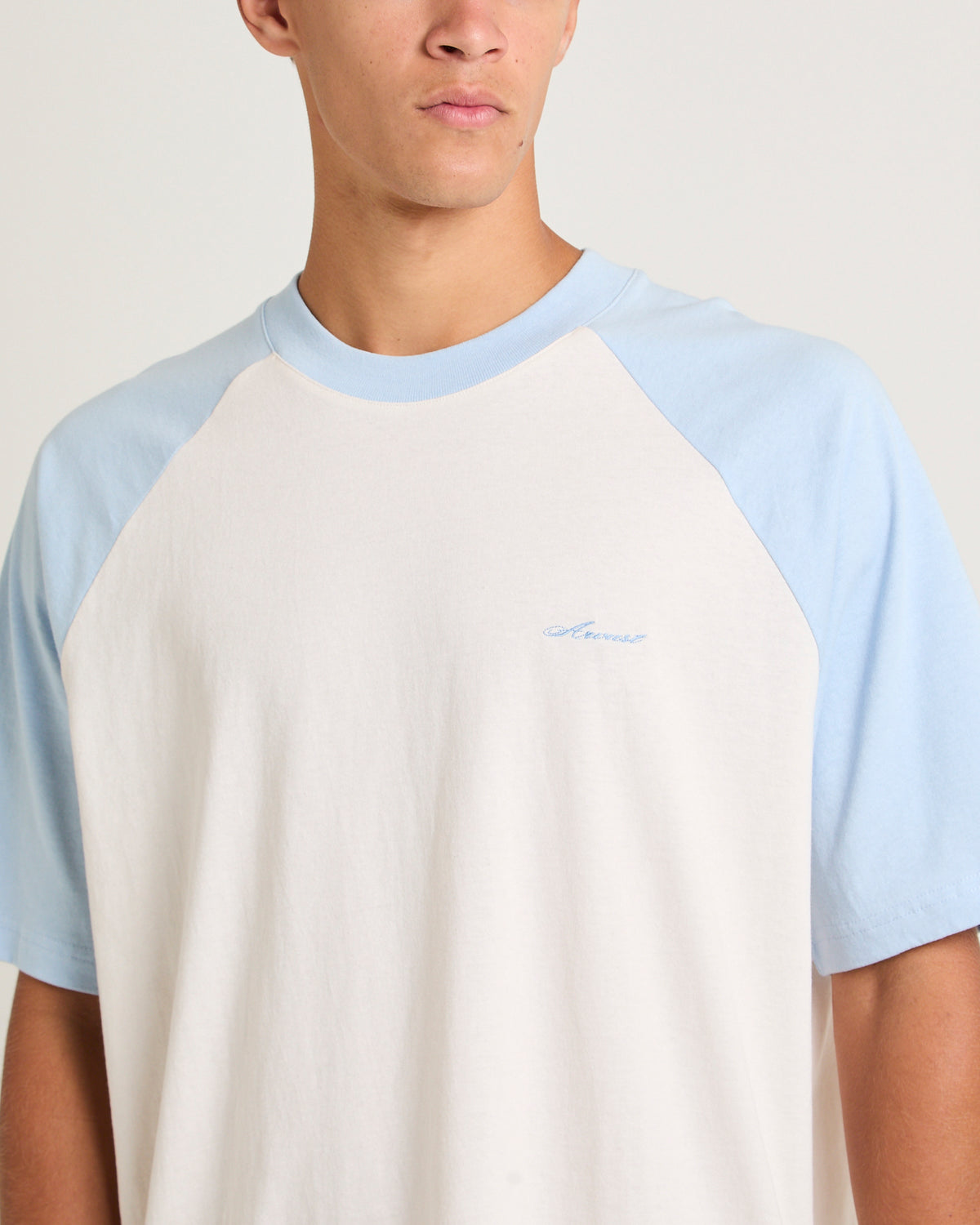 Script Raglan T-Shirt POWDER