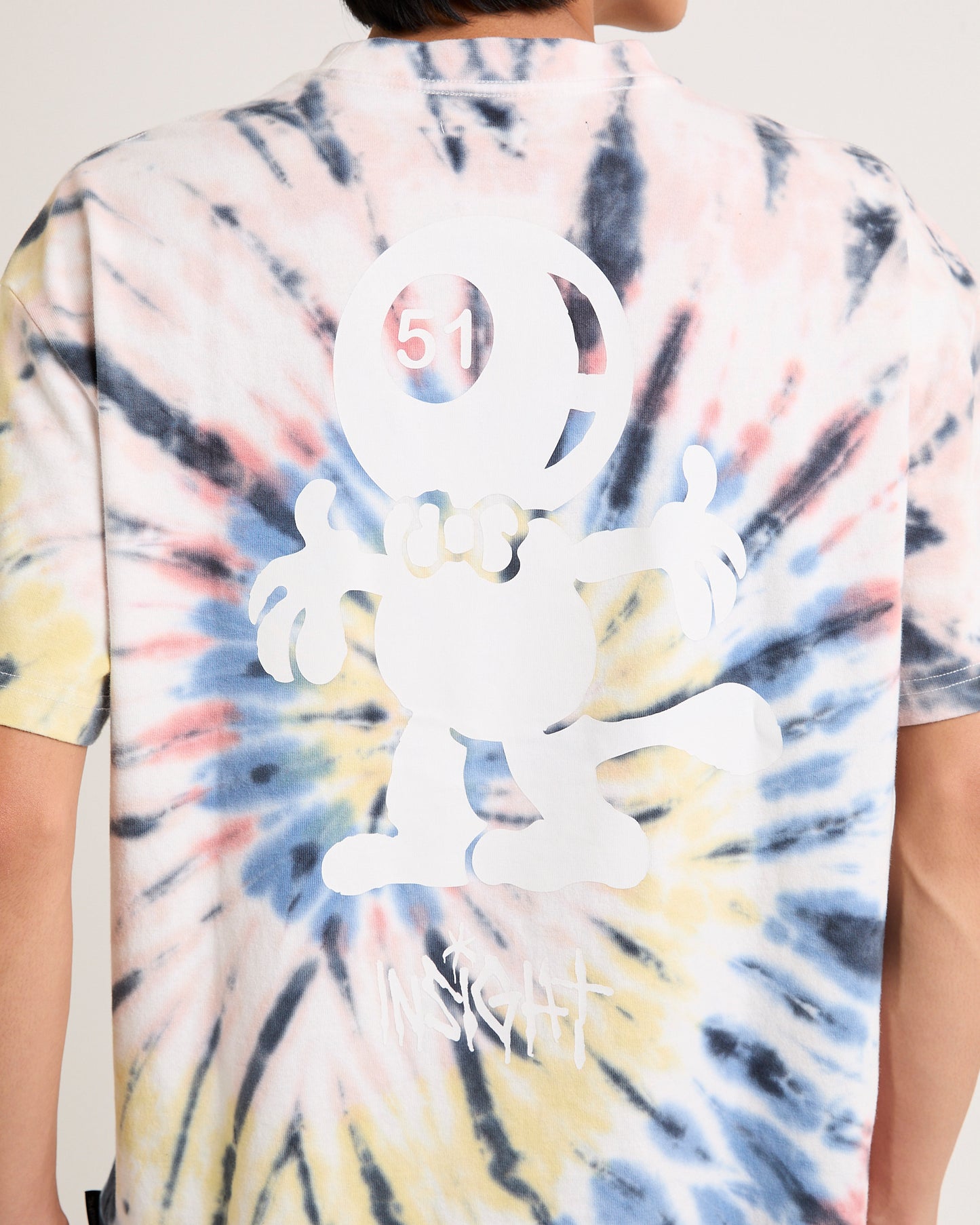 Snooker Tie Dye Cropped T-Shirt