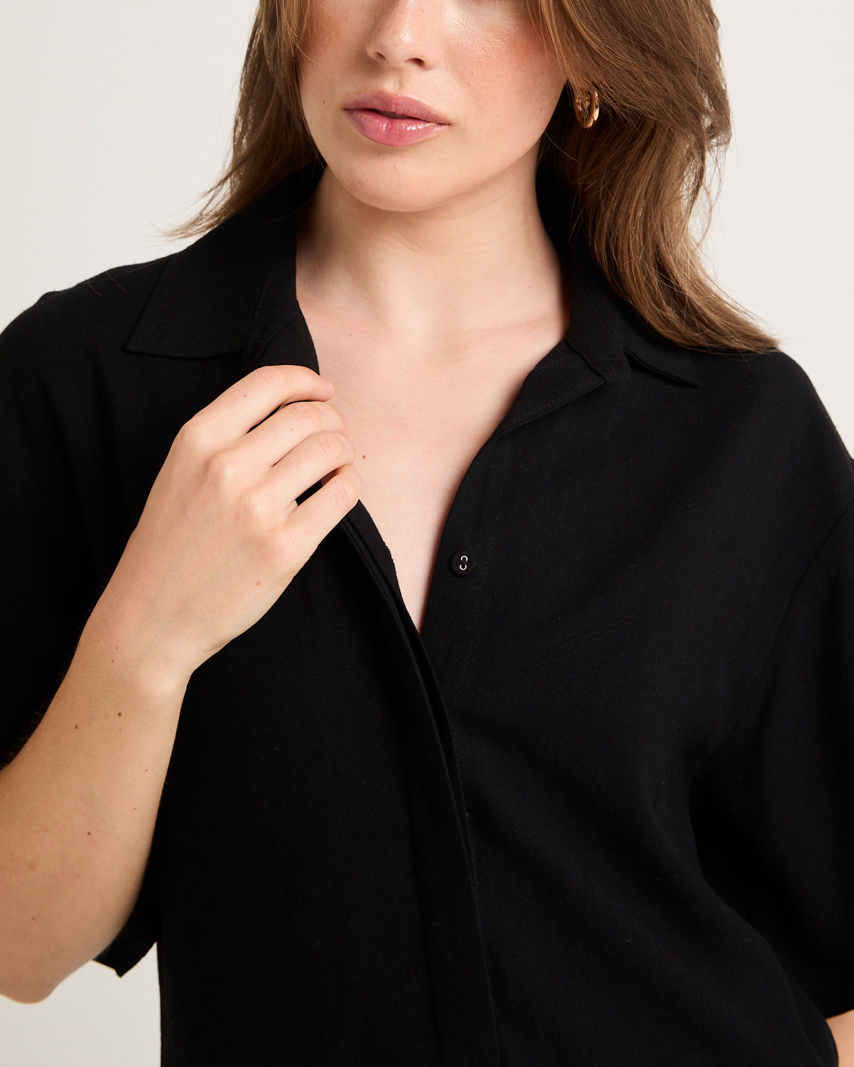 Miles Boxy Playsuit BLACK