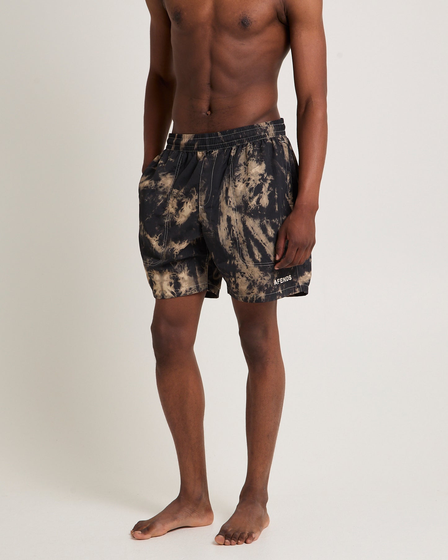 Tie Die Baywatch Swim Shorts