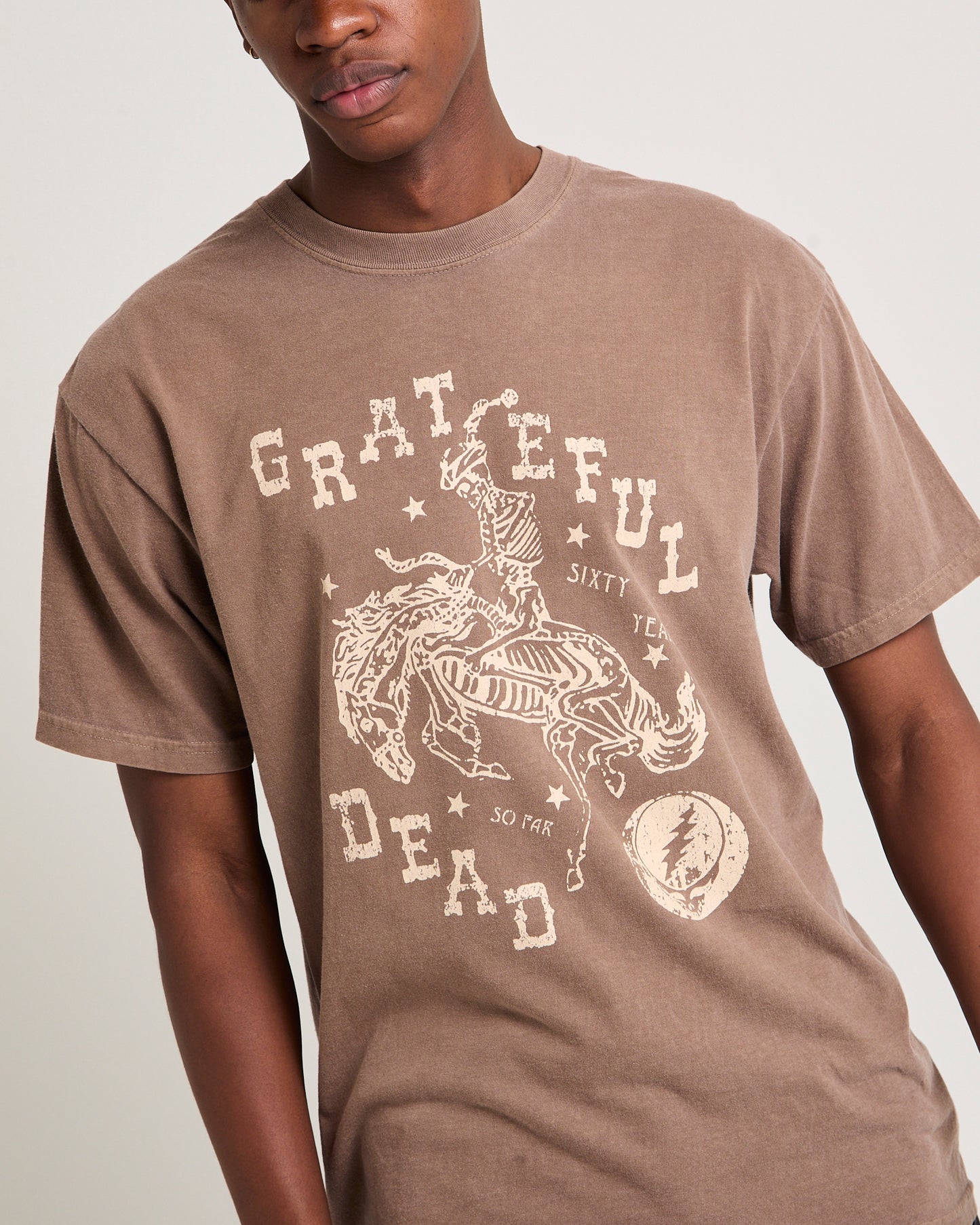 Grateful Dead T- Shirt Dark Brown