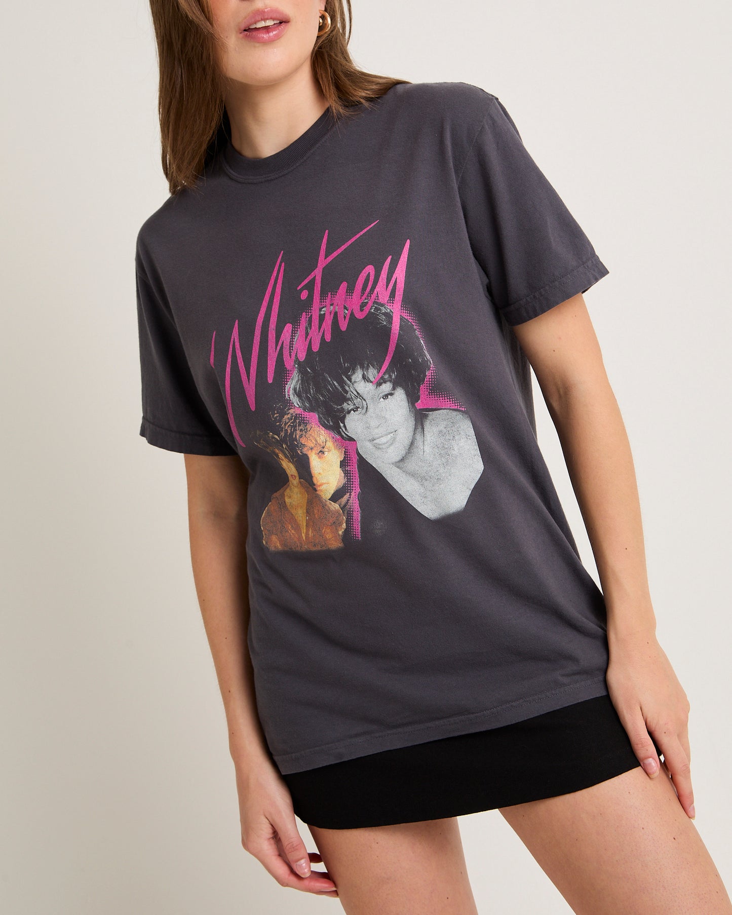 Whitney Houston Oversized T-Shirt