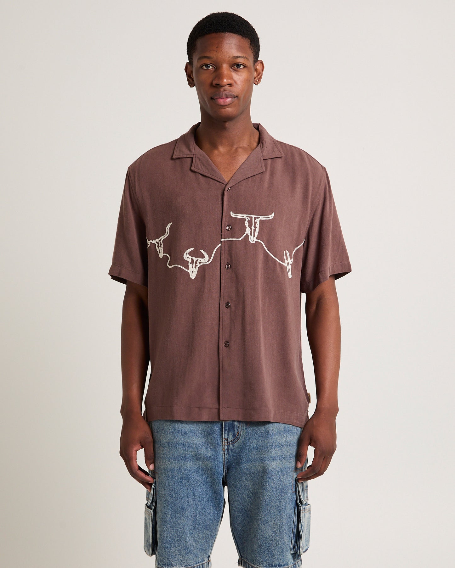 Ole Western Short Sleeve Resort Shirt