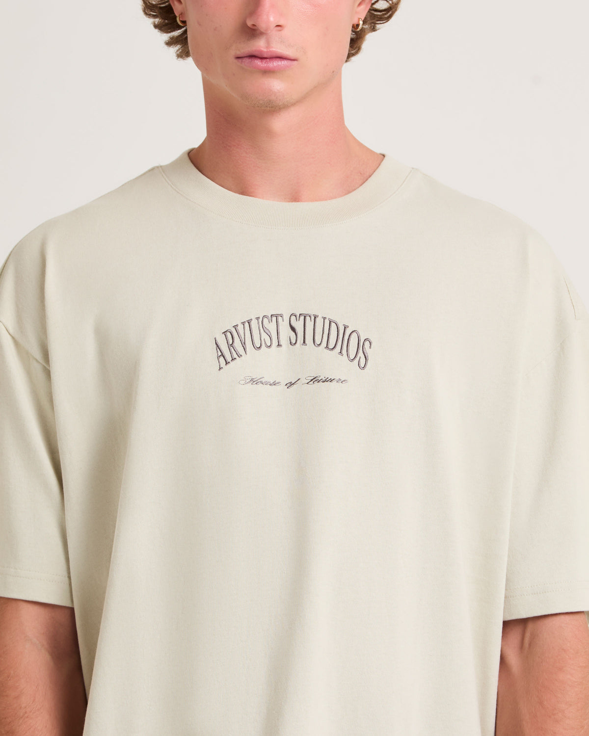 Arc Logo  T-Shirt TAN