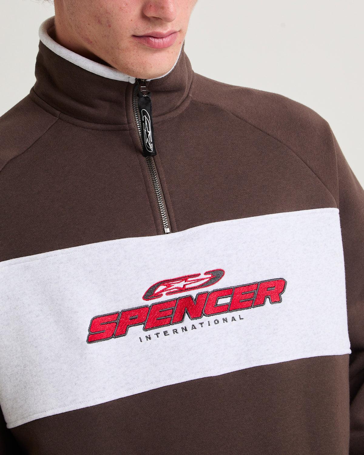 Light Speed Quarter Zip UMBER