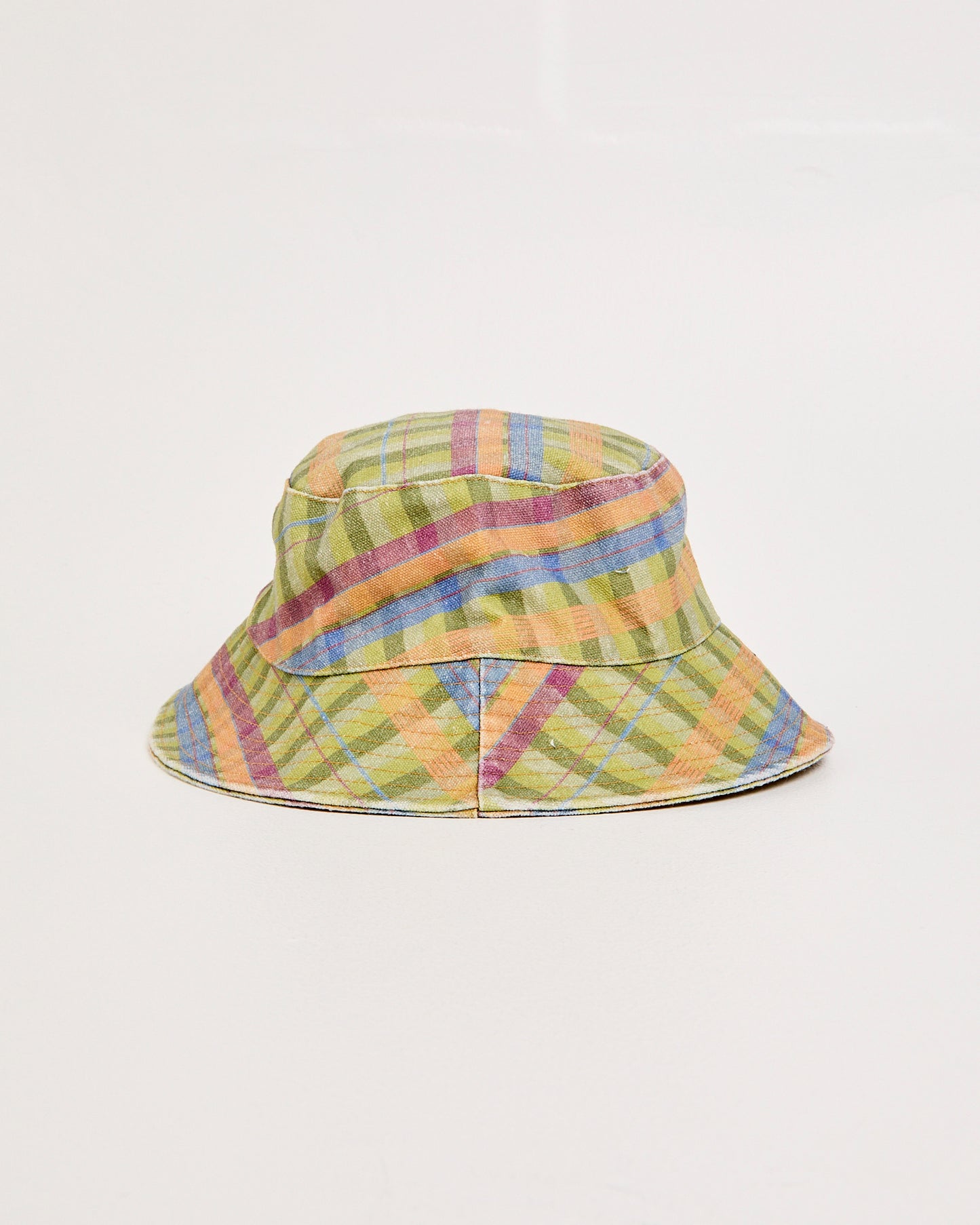 Aloha Moss Gingham Bucket Hat