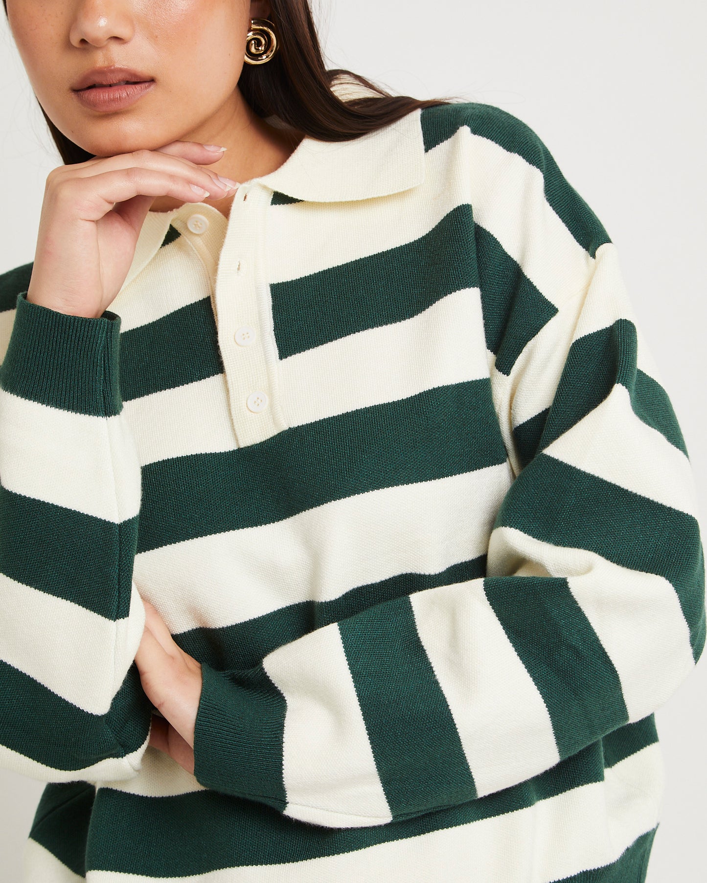Footy Stripe Fleece