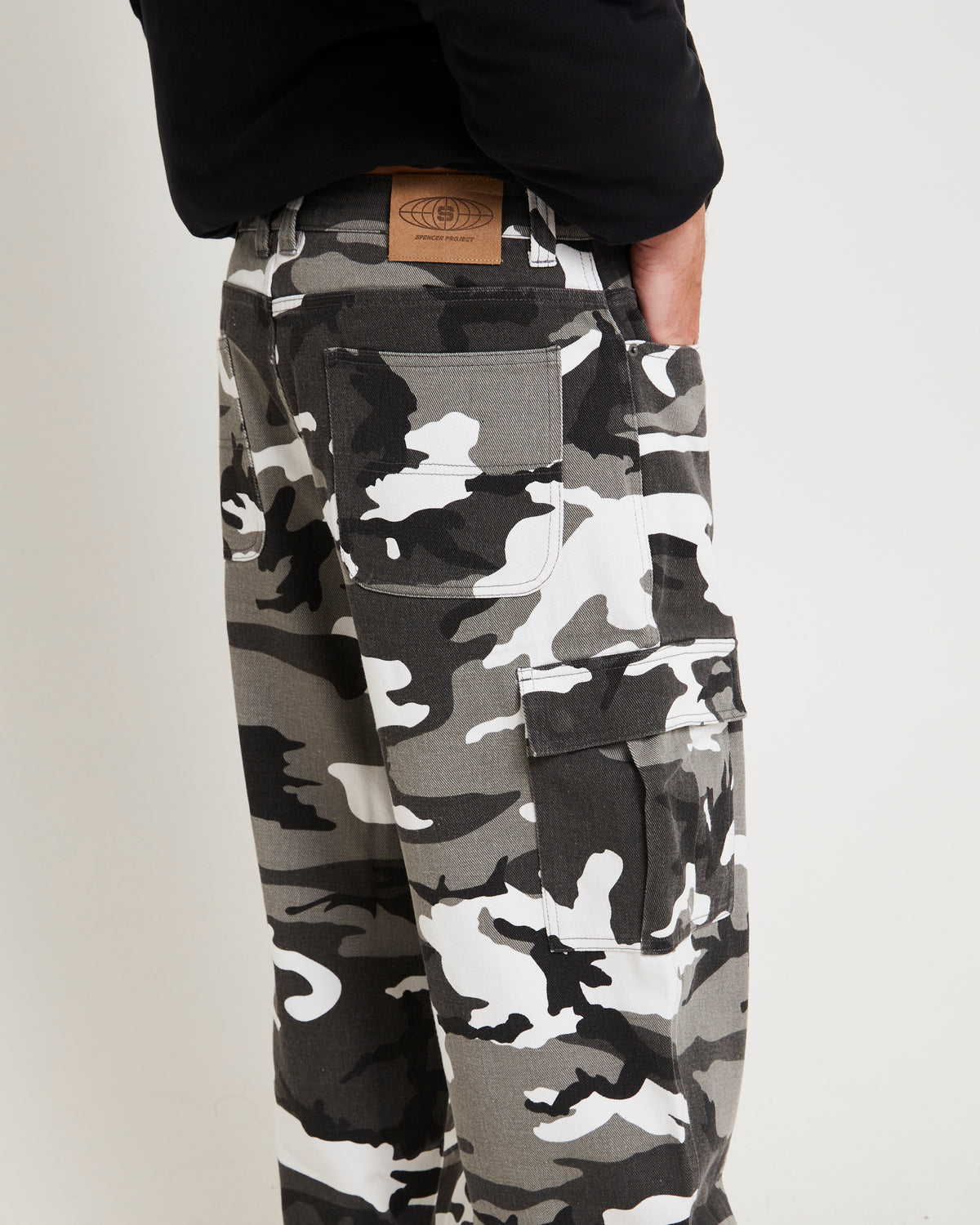Auckland Camo Cargo Pants SNOW CAMO
