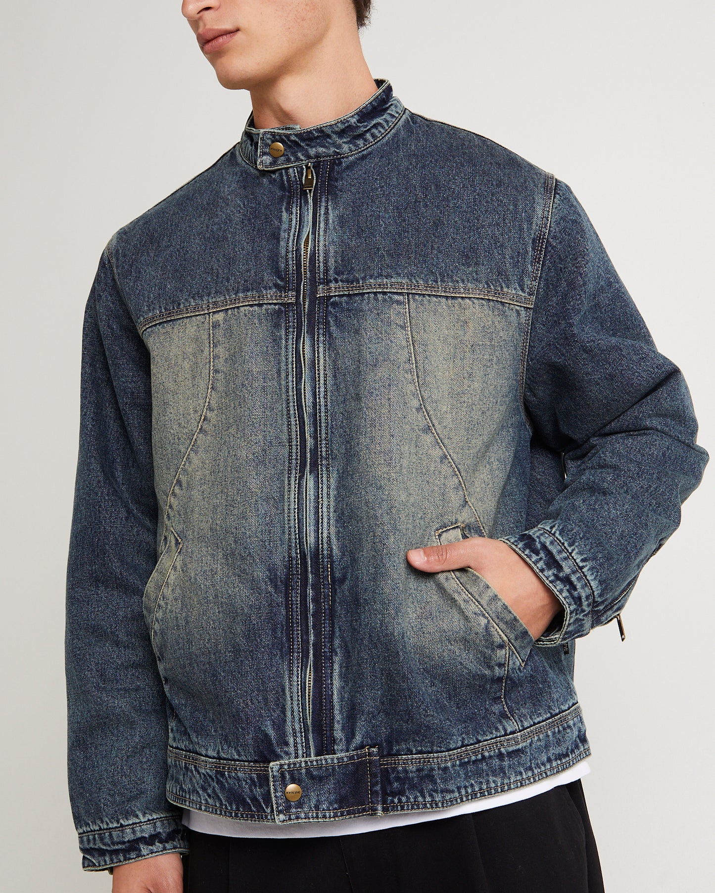 Denim Moto Jacket