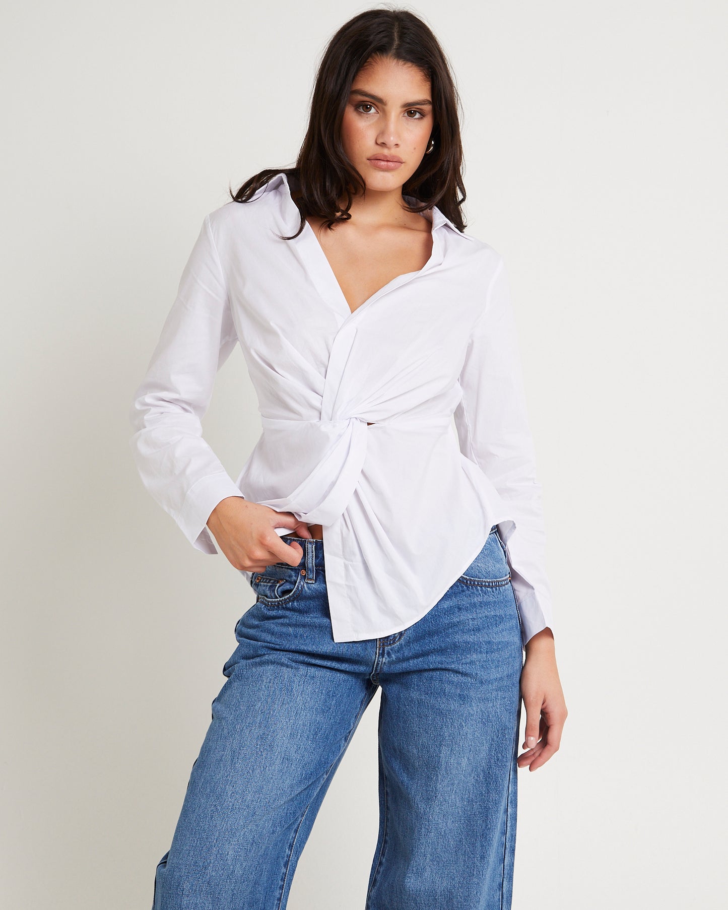 Scrunch Long Sleeve Shirt