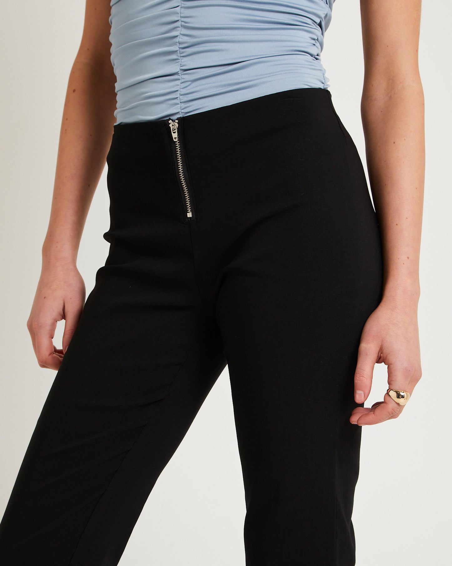 Brooklyn Bengaline Zip Pants