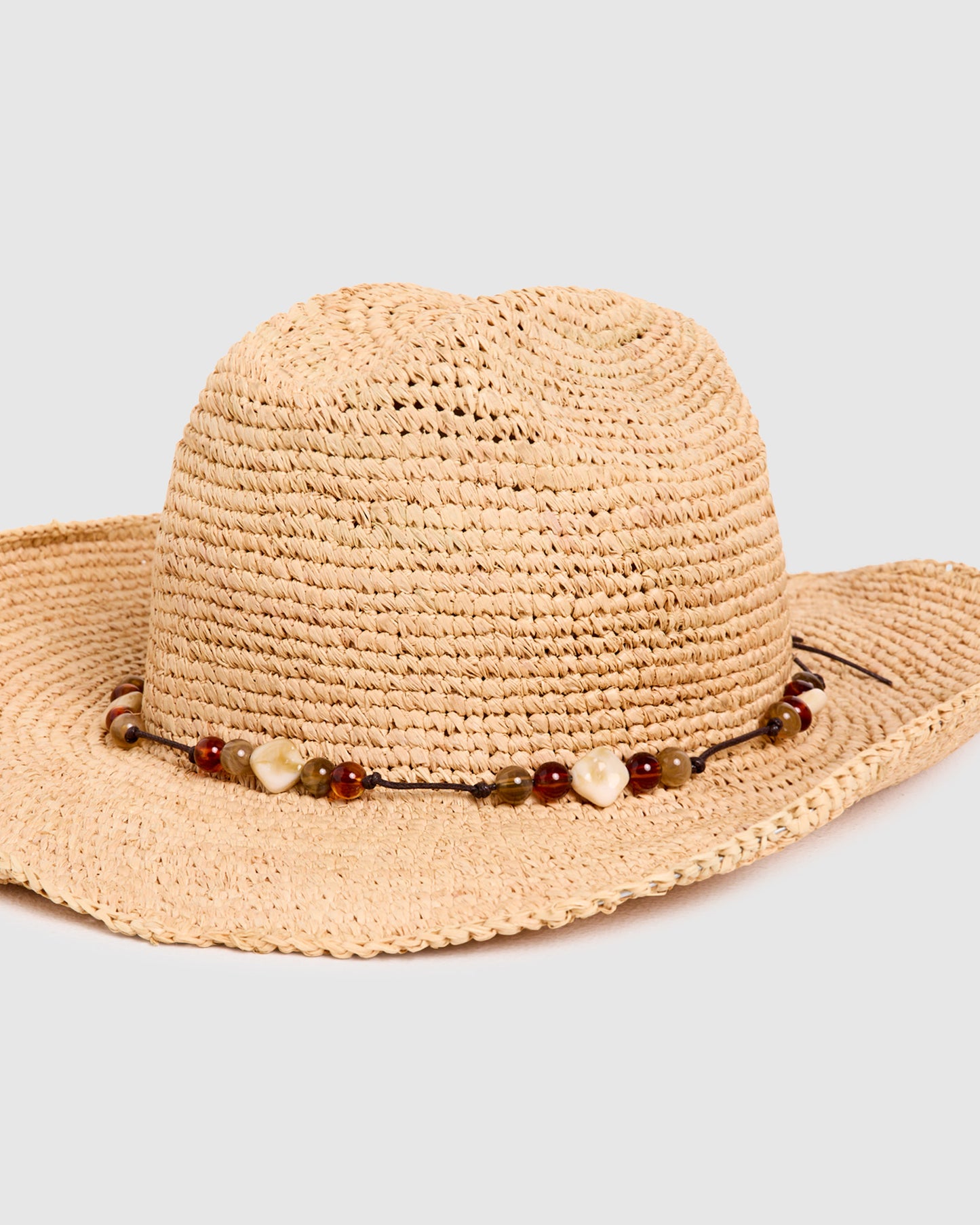 Connie Raffia Cowboy Hat