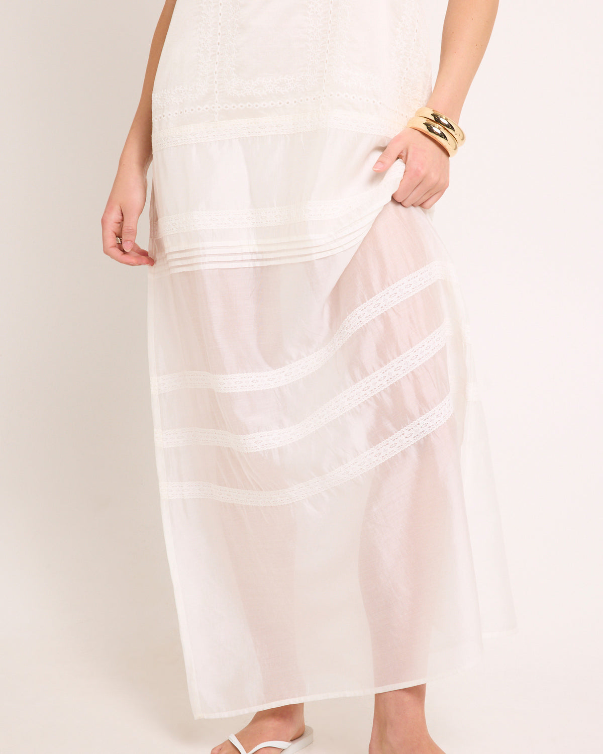 Martina Maxi Dress WHITE
