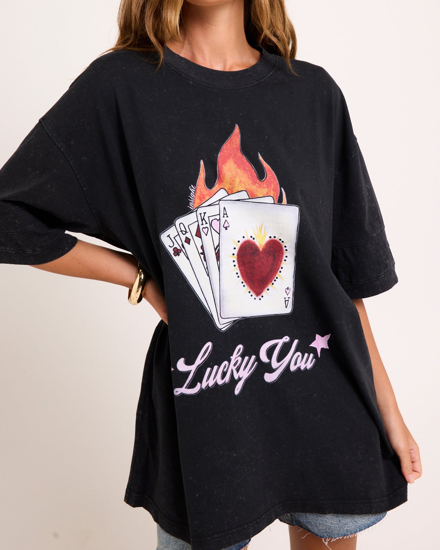 Lucky You Very Oversized T-Shirt