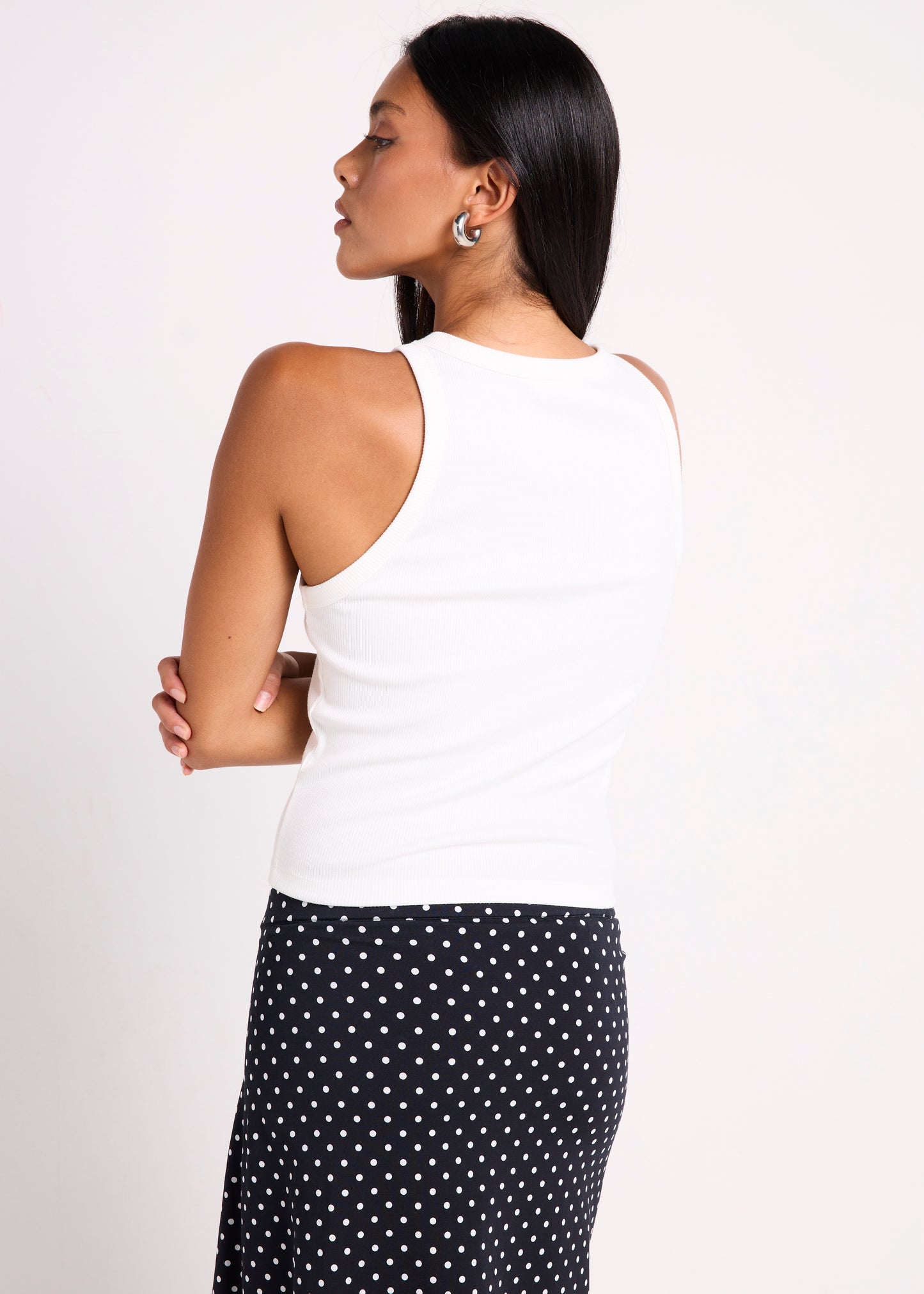 Soft Rib Off Duty Singlet