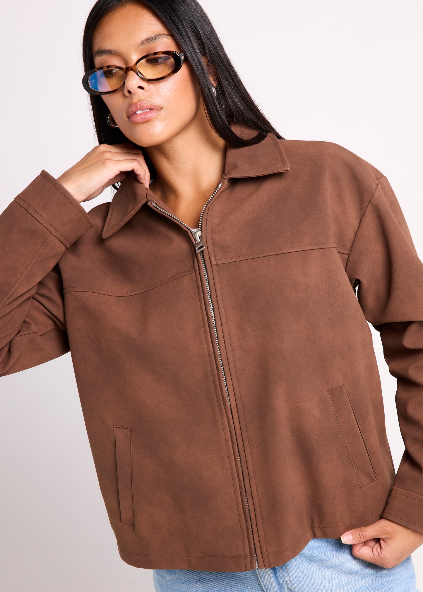 Serena Suede Jacket
