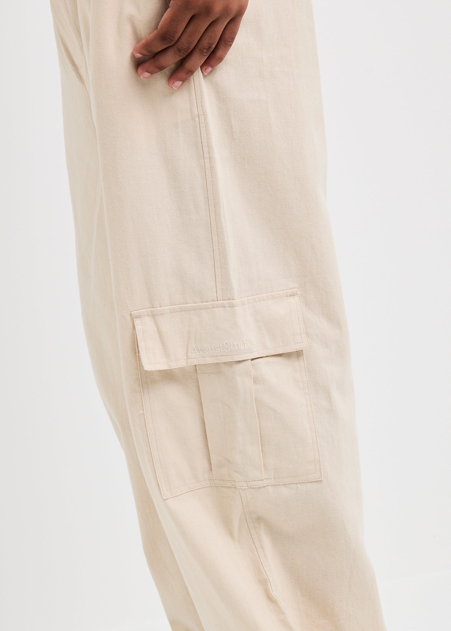 Naples Cargo Linen Pants