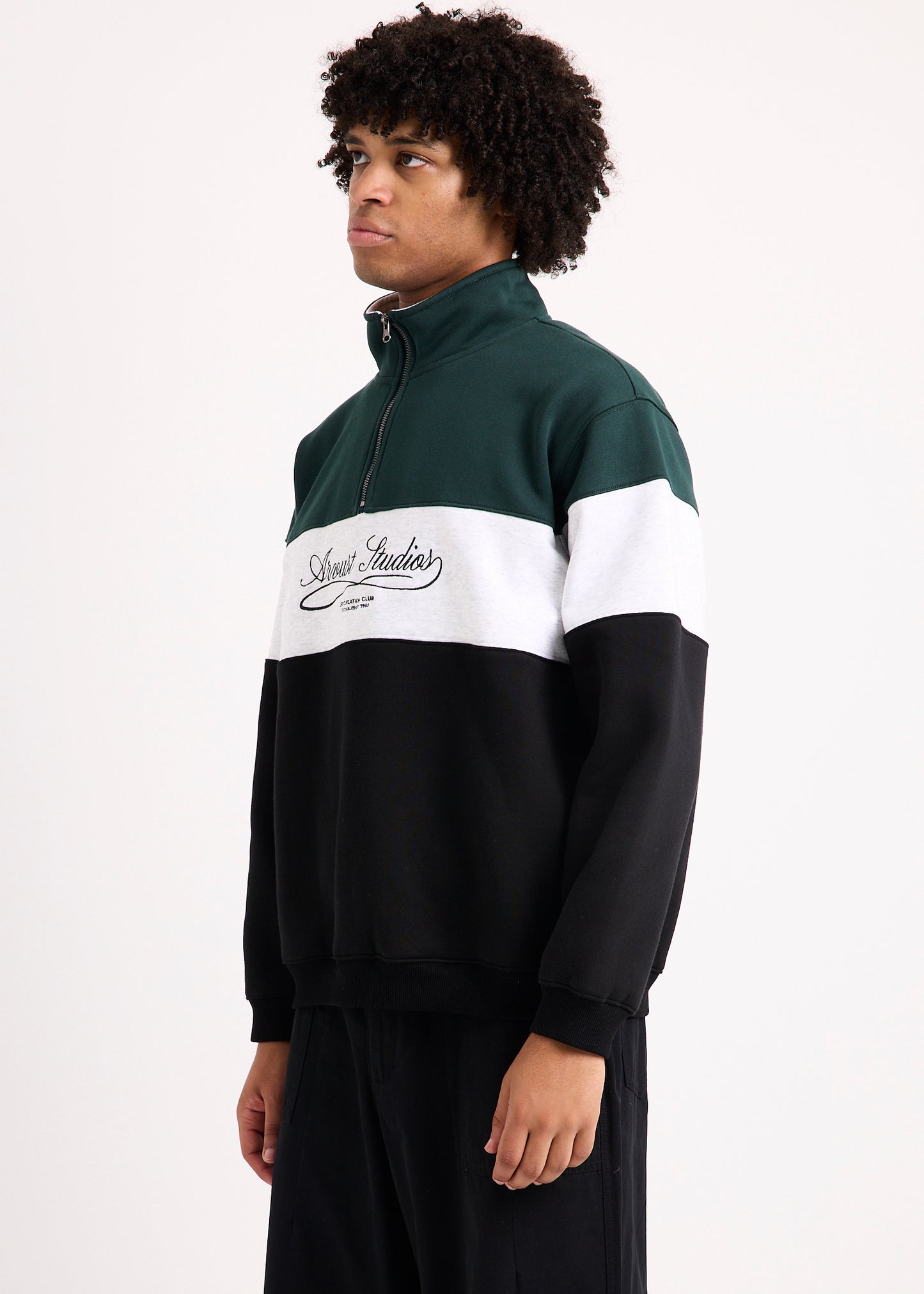 College Quarter Zip Jacket