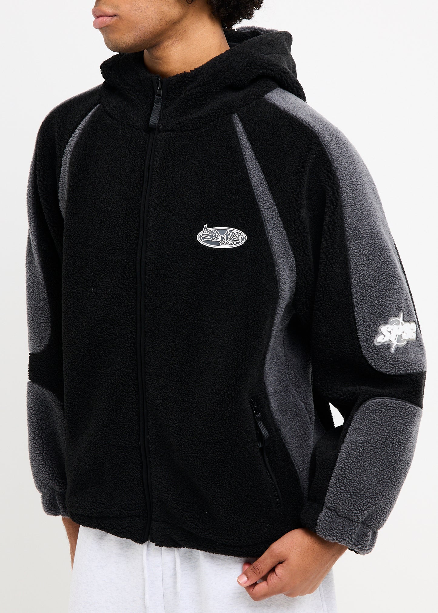 Akira Sherpa Zip Jacket