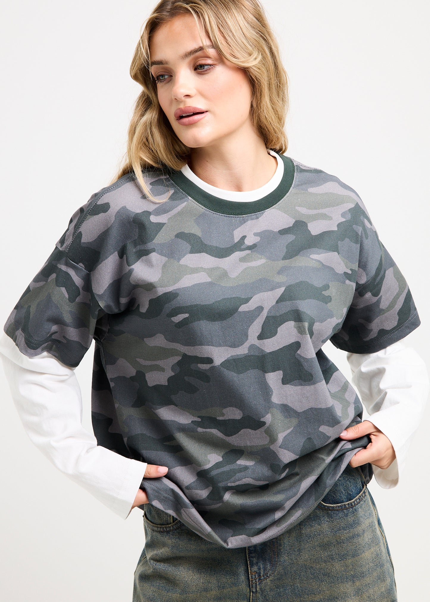 Indy Double Layer Camo Shirt