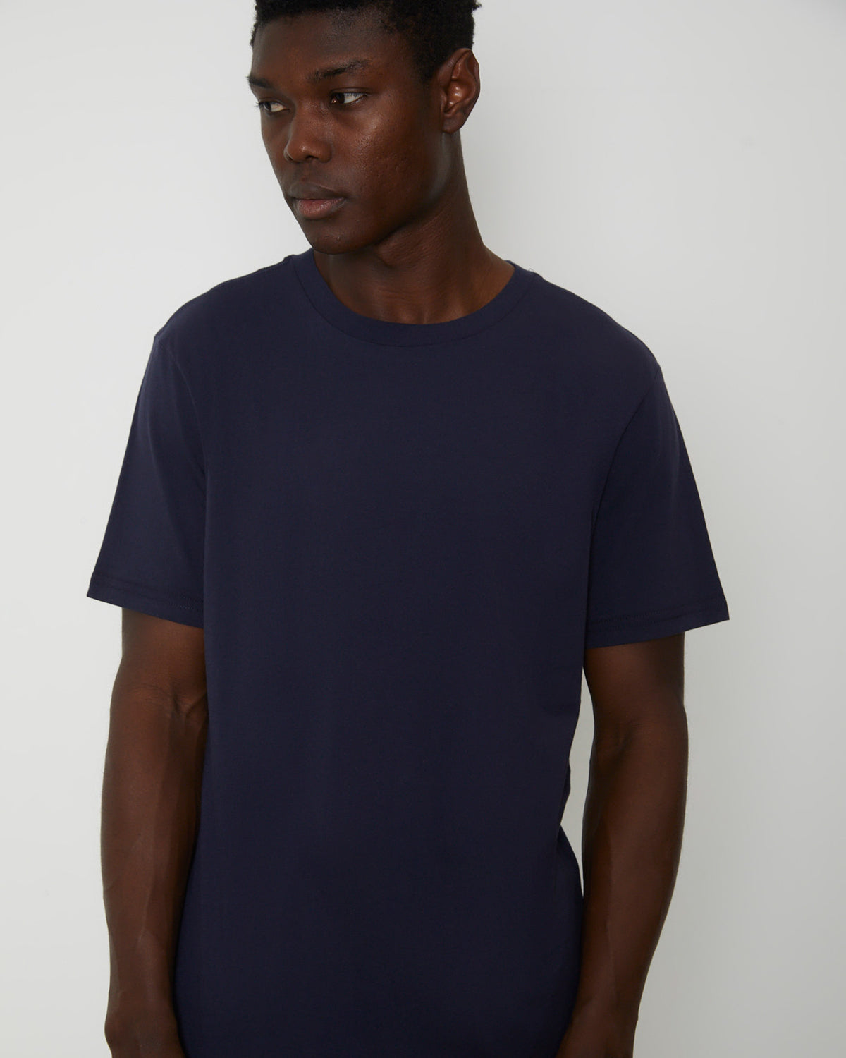 Basic Crew T-Shirt NAVY