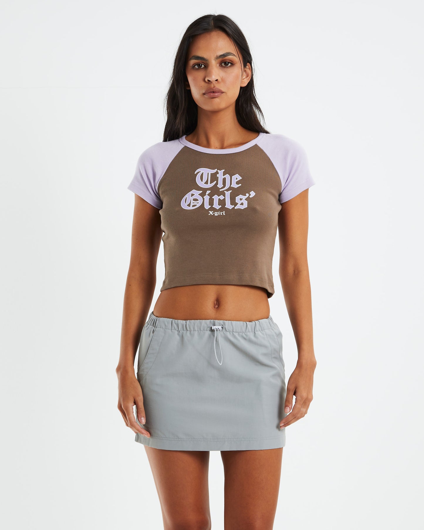 Old English Raglan T-Shirt Taupe