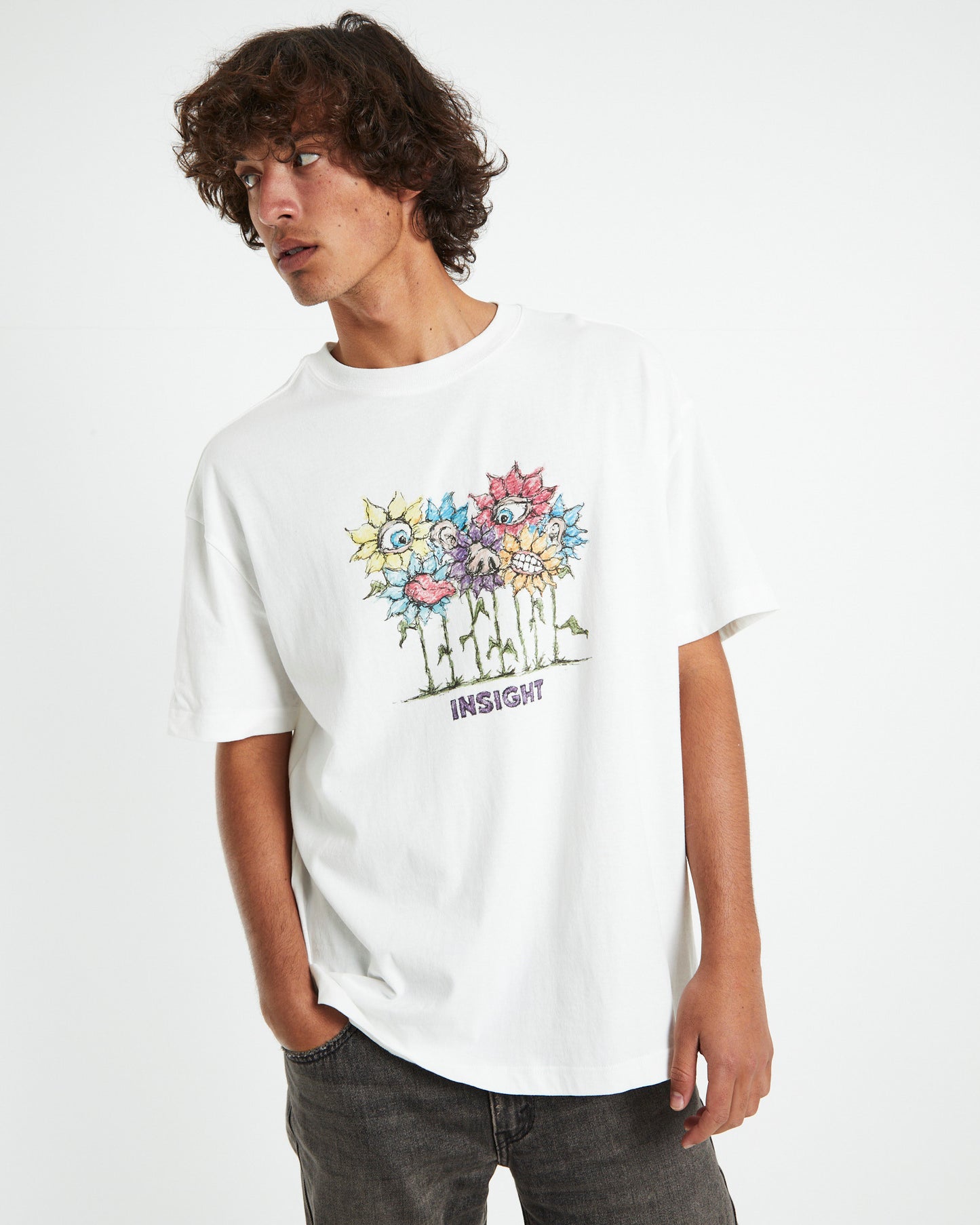 Gardens Short Sleeve T-Shirt Off White