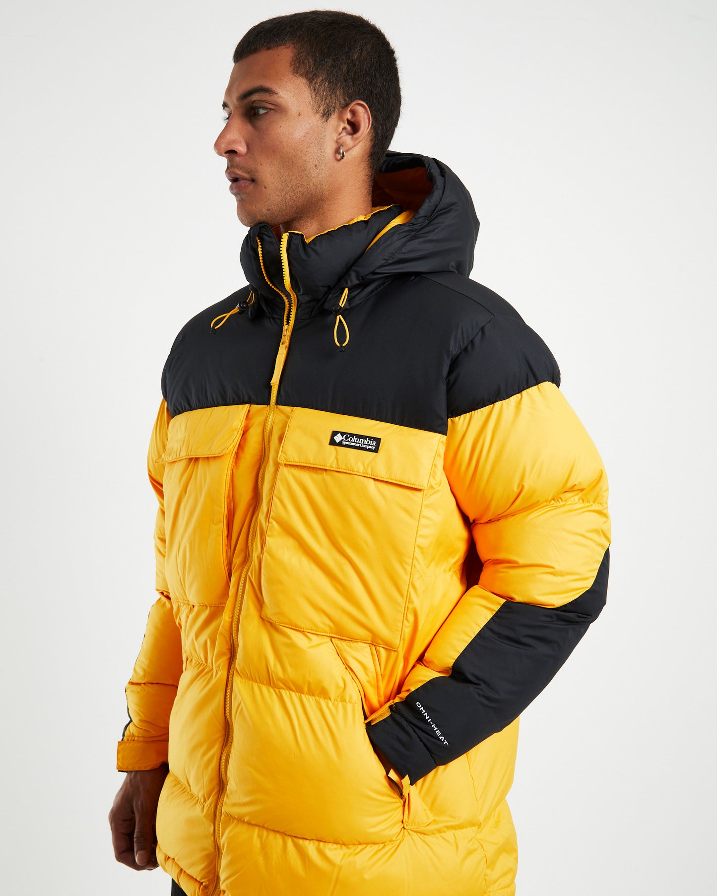 Ballistic Ridge Oversized Puffer Jacket Stinger Yellow
