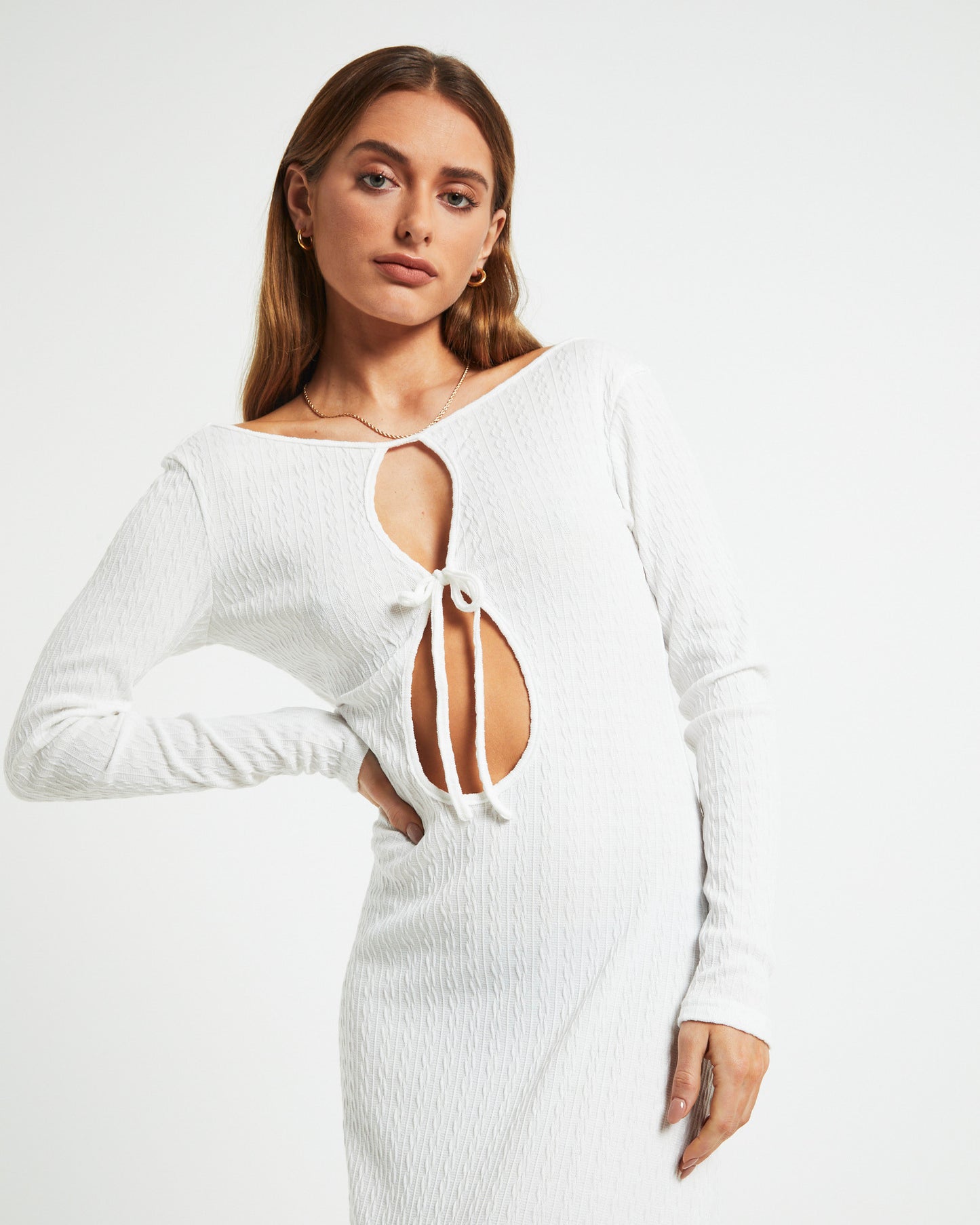 Tallulah Maxi Dress White