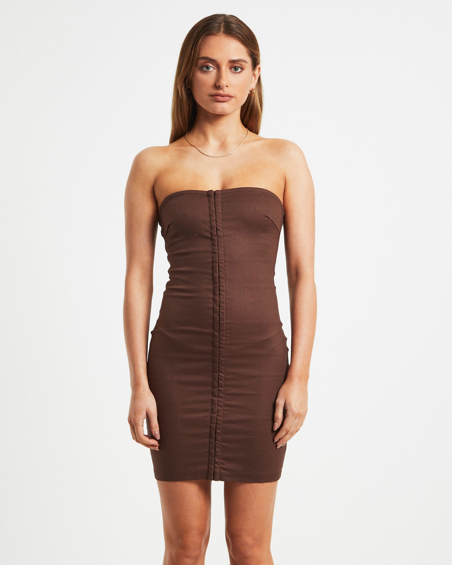 Ada Mini Dress Mocha