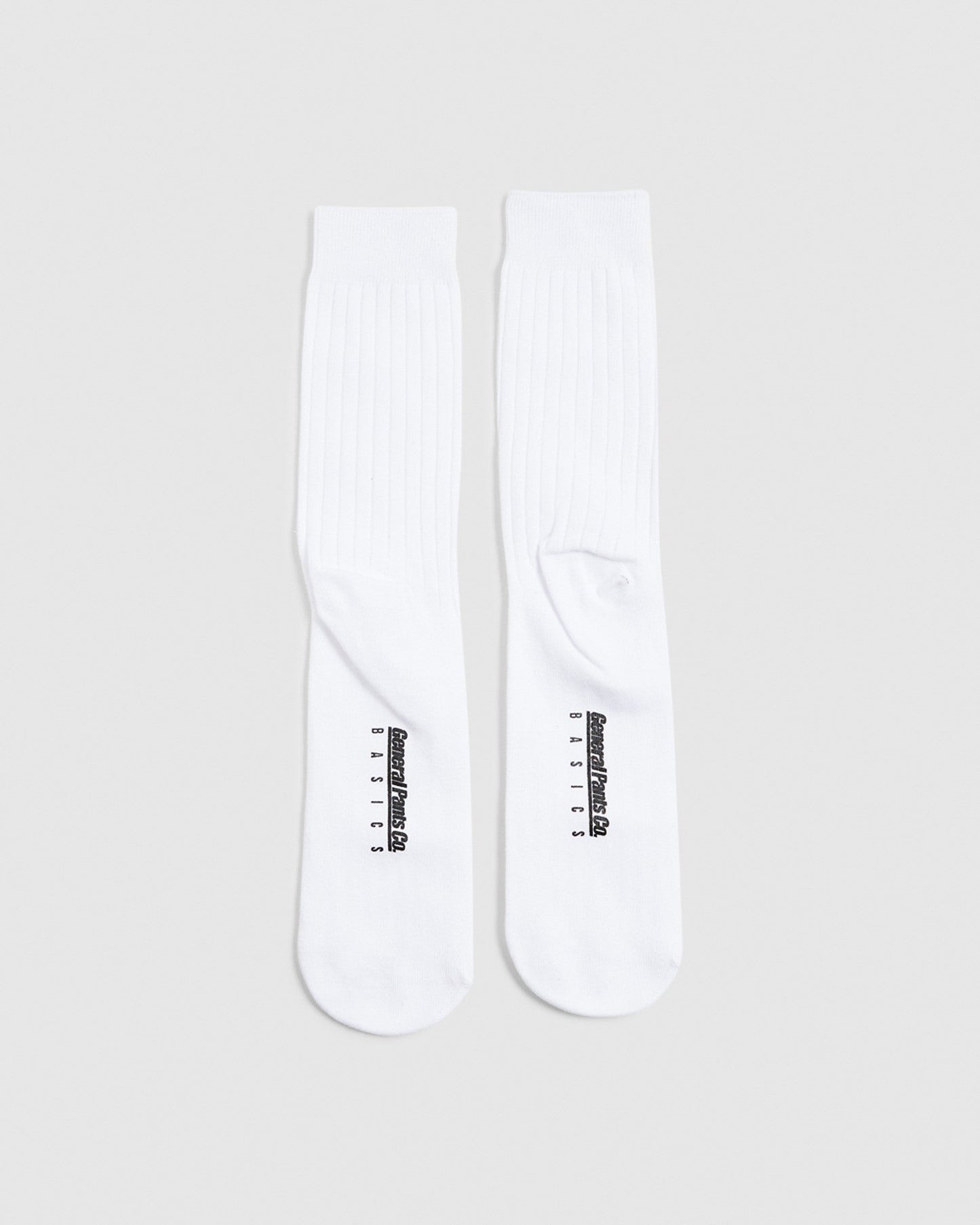 Rib Socks 3 Pack White/Black/Grey